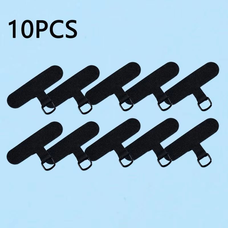 10/5/1Pcs Universal Tpu Mobile Phone Anti-Lost Lanyard Card Gasket Nylon Detachable Phone Hanging Cord Strap Patch Tether Pad Allinoneshop-24