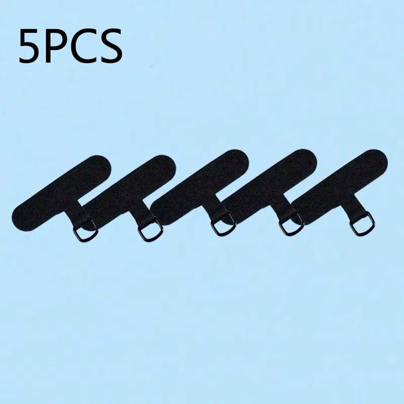 10/5/1Pcs Universal Tpu Mobile Phone Anti-Lost Lanyard Card Gasket Nylon Detachable Phone Hanging Cord Strap Patch Tether Pad Allinoneshop-24