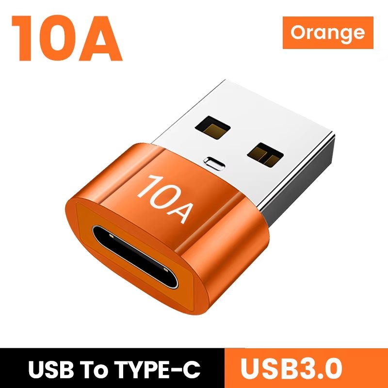 10A USB Type C to USB a Adapter USB 3.0To Type C OTG Converter Connector for Macbook Ipad Huawei Xiaomi Samsung Allinoneshop-24