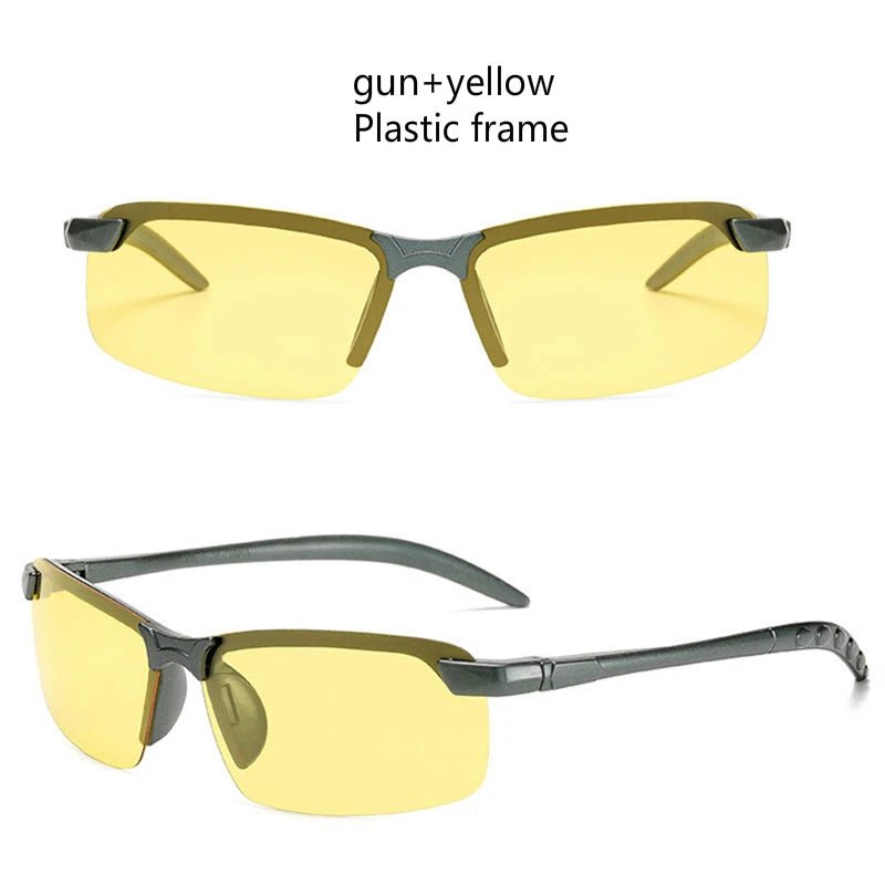2020 Night Vision Glasses Photochromic Polarized Sunglasses Men Outdoor Sport Sun Glasses Day Night Vision Driver Goggles Allinoneshop-24