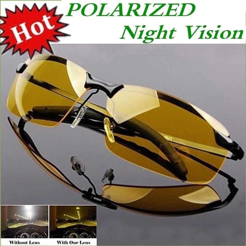 2020 Night Vision Glasses Photochromic Polarized Sunglasses Men Outdoor Sport Sun Glasses Day Night Vision Driver Goggles Allinoneshop-24