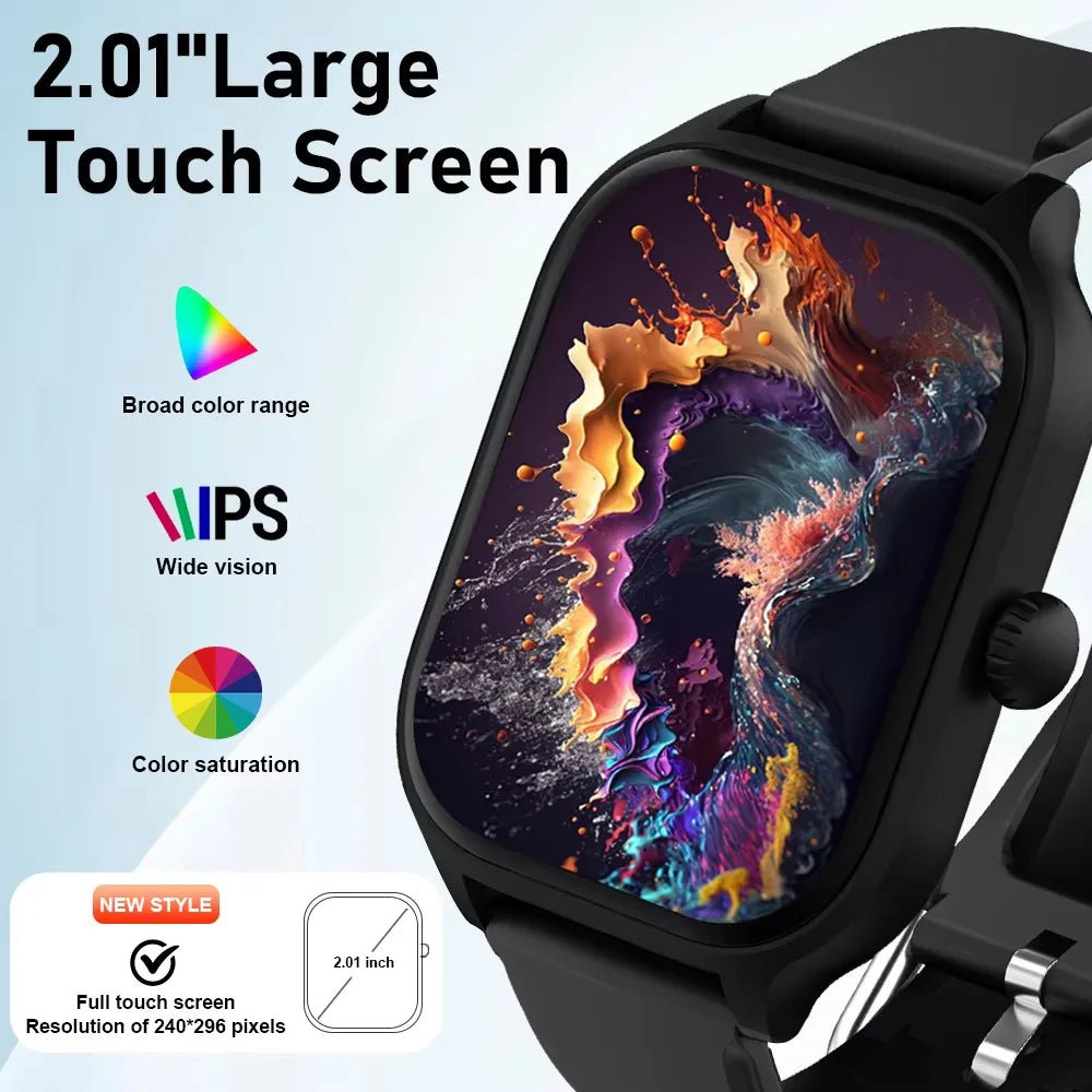 2025 for XIAOMI Smartwatch Custom Dial Bluetooth Answer Calls Reloj Watches for Man Women Fitness Tracking Monitor Smart Watch Allinoneshop-24