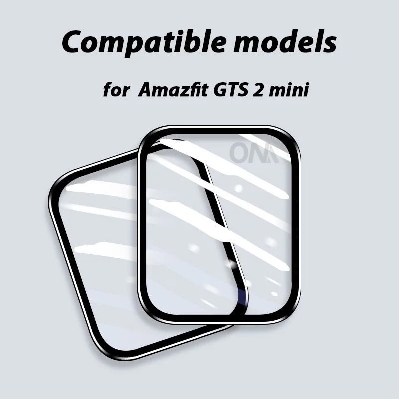 20D Protective Film for Amazfit GTS 4 3 GTS4 GTS3 Mini Screen Protector Flexible Soft Anti-Scratch Protection Film Accessories Allinoneshop-24