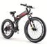 26" X 4.0 Fat Tire Ebike for Adult with High Speed 500W Brushless Motor, 48V 10Ah Foldable Electric Bicycles, 20MPH Ebike Allinoneshop-24
