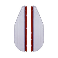 2PCS Car Rearview Mirror Rain Eyebrow Carbon Fiber Sun Visor Shade Cover Protector Clear Vision for Rain Car Mirror Accessories Allinoneshop-24