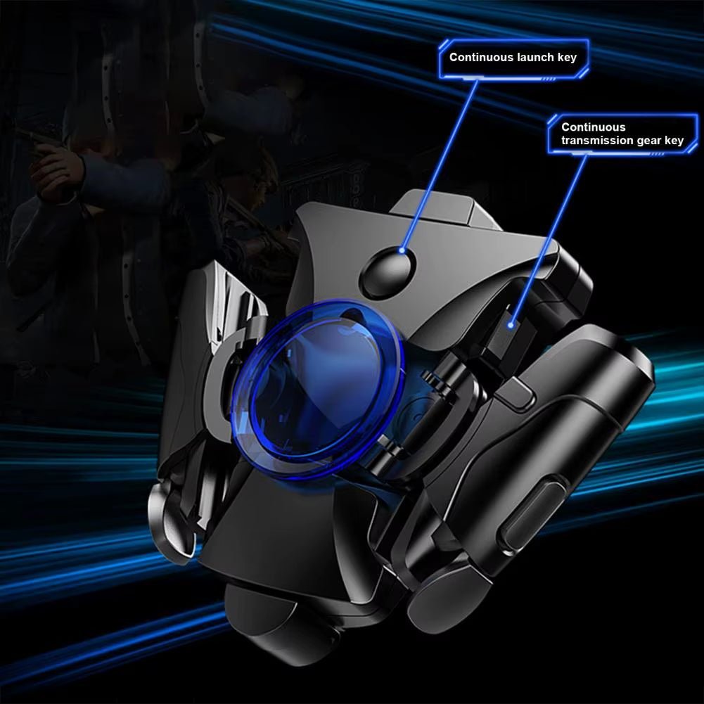 2Pcs JS30 Gaming Trigger Multifunctional Sensitive Precise Video Games External Phone Gaming Gamepad for Iphone Allinoneshop-24