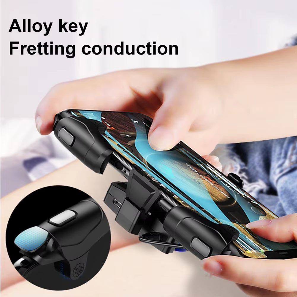 2Pcs JS30 Gaming Trigger Multifunctional Sensitive Precise Video Games External Phone Gaming Gamepad for Iphone Allinoneshop-24
