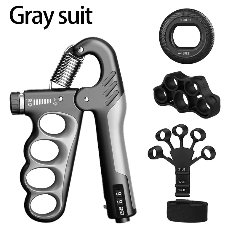 5-60Kg/5-100Kg Grip Strength Gym Wrist Expander Hand Strengthener Adjustable Muscle Recovery Fitness Hand Strength Exercise Allinoneshop-24
