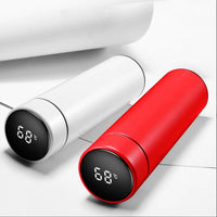 500Ml Matte Black Double Wall Intelligent Thermos Stainless Steel Vacuum Insulated Smart Water Bottle Allinoneshop-24