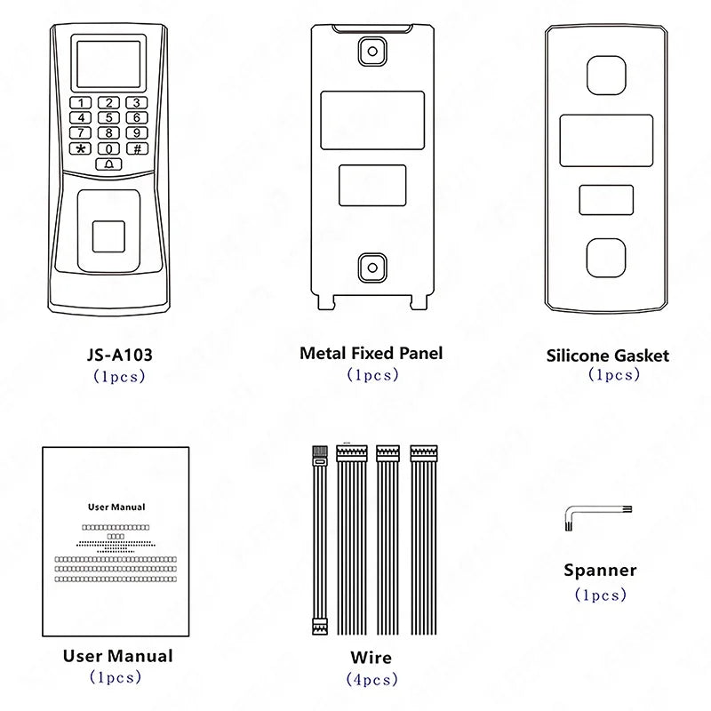 Biometric Fingerprint Access Control and and Time Attendance Device System Price of Fingerprint Machines
