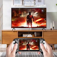 5.5 Inch Screen Handheld Game Player 1500Mah Electronic Game Player Type-C Charging Portable Game Player for Kids Adults Allinoneshop-24
