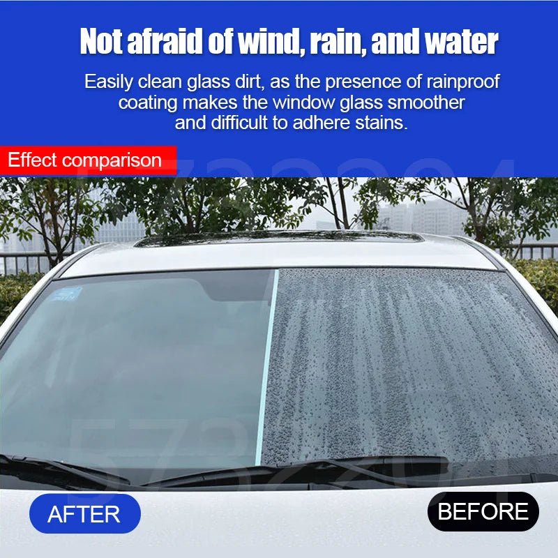 Auto Water Repellent Spray anti Rain Coating for Car Glass Hydrophobic Anti-Rain Car Liquid Windshield Mirror Water Repellent Allinoneshop-24