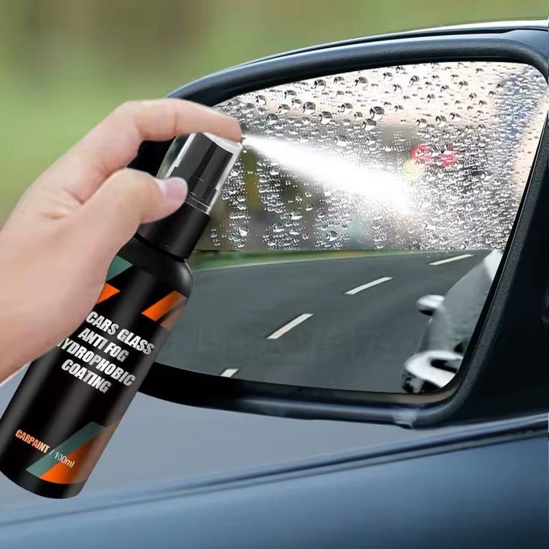 Auto Water Repellent Spray anti Rain Coating for Car Glass Hydrophobic Anti-Rain Car Liquid Windshield Mirror Water Repellent Allinoneshop-24
