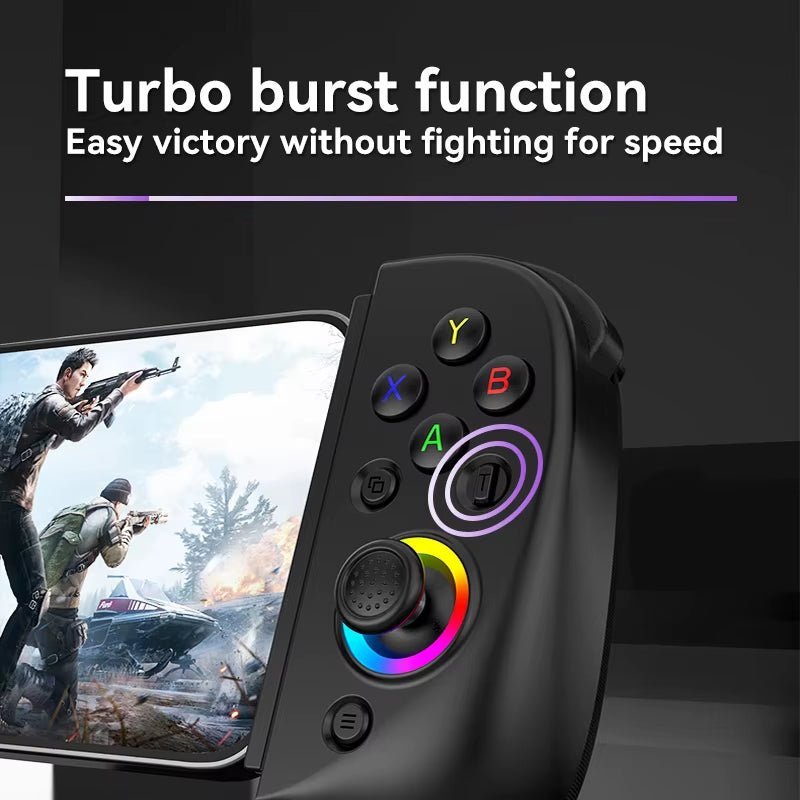 BSP D8 RGB Tablet Controller Wireless Handle for Switch Game Bluetooth Stretching Joystick for P3 P4 Android IOS Gamepad Allinoneshop-24