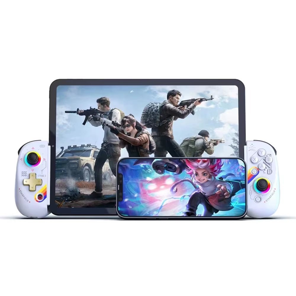BSP D8 RGB Tablet Controller Wireless Handle for Switch Game Bluetooth Stretching Joystick for P3 P4 Android IOS Gamepad Allinoneshop-24