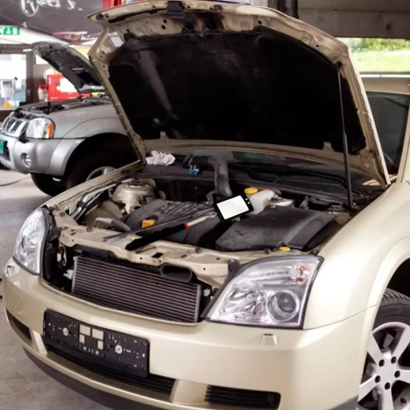 Car 360° Inspection Mirror LED Light Telescoping Mirrors Extend Mechanic Tools Inspection Mirror Telescopic Handle Repairing Too Allinoneshop-24