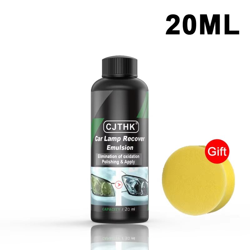 Car Headlight Restoration Polishing Kits Headlamp Scratch Remover Repair Cleaning Paste Remove Oxidation Headlight Polish Liquid Allinoneshop-24