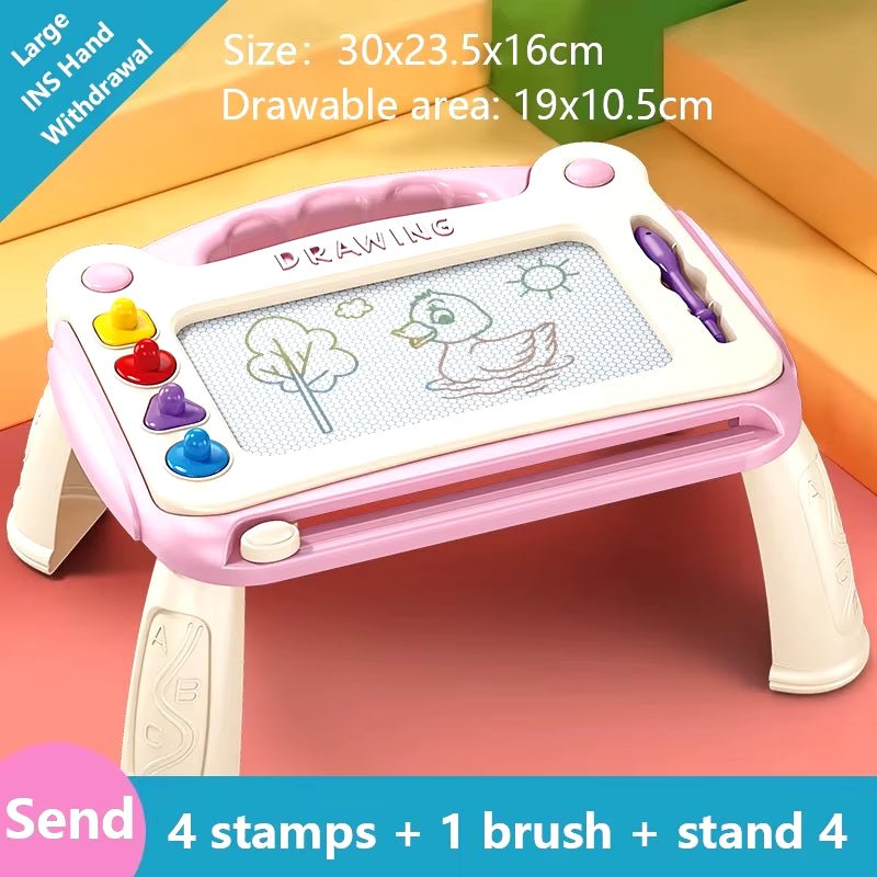 Children Magnetic Drawing Board Wordpad Baby Color Graffiti Board Art Educational Drawing Toys Drawing Tool Gift for Kids Toy Allinoneshop-24
