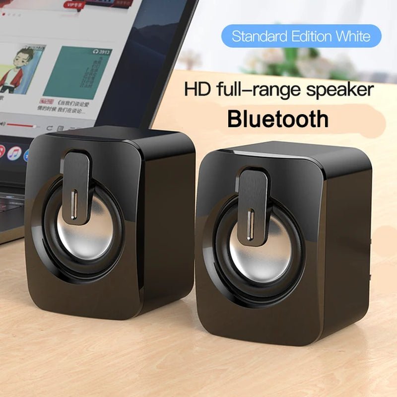 Computer Speaker for PC Laptop Desktop Caixa De Som Bluetooth Portable Sound Box Music Wireless Wire USB Mini Column Acoustics Allinoneshop-24