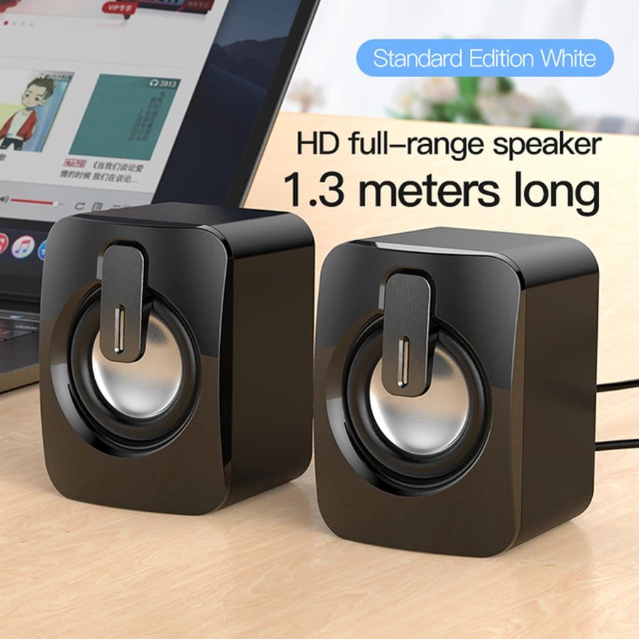 Computer Speaker for PC Laptop Desktop Caixa De Som Bluetooth Portable Sound Box Music Wireless Wire USB Mini Column Acoustics Allinoneshop-24