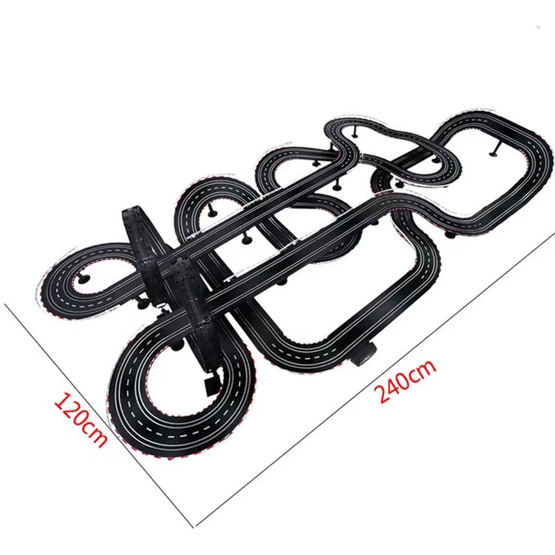 Electric Track Railway Remote Control Car Train Toys Autorama Racing Track Circuit Voiture Slot Car Railway Toys for Boy Kids Allinoneshop-24