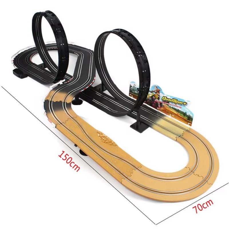 Electric Track Railway Remote Control Car Train Toys Autorama Racing Track Circuit Voiture Slot Car Railway Toys for Boy Kids Allinoneshop-24