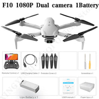 F10 Drone 4K HD Dual Camera GPS Wifi FPV Portable Foldable Quadcopter Helicopter RC Drone Toys with Camera Allinoneshop-24