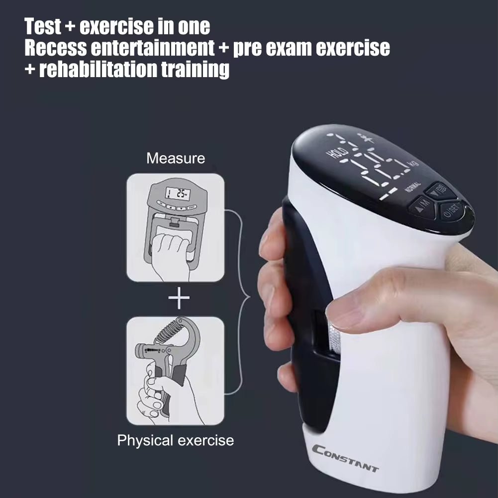 Grip Strength Trainer Grip Strength Tester Hand Grip Exerciser Hand Dynamometer Digital Electronic Hand Grip Strength Trainer Allinoneshop-24
