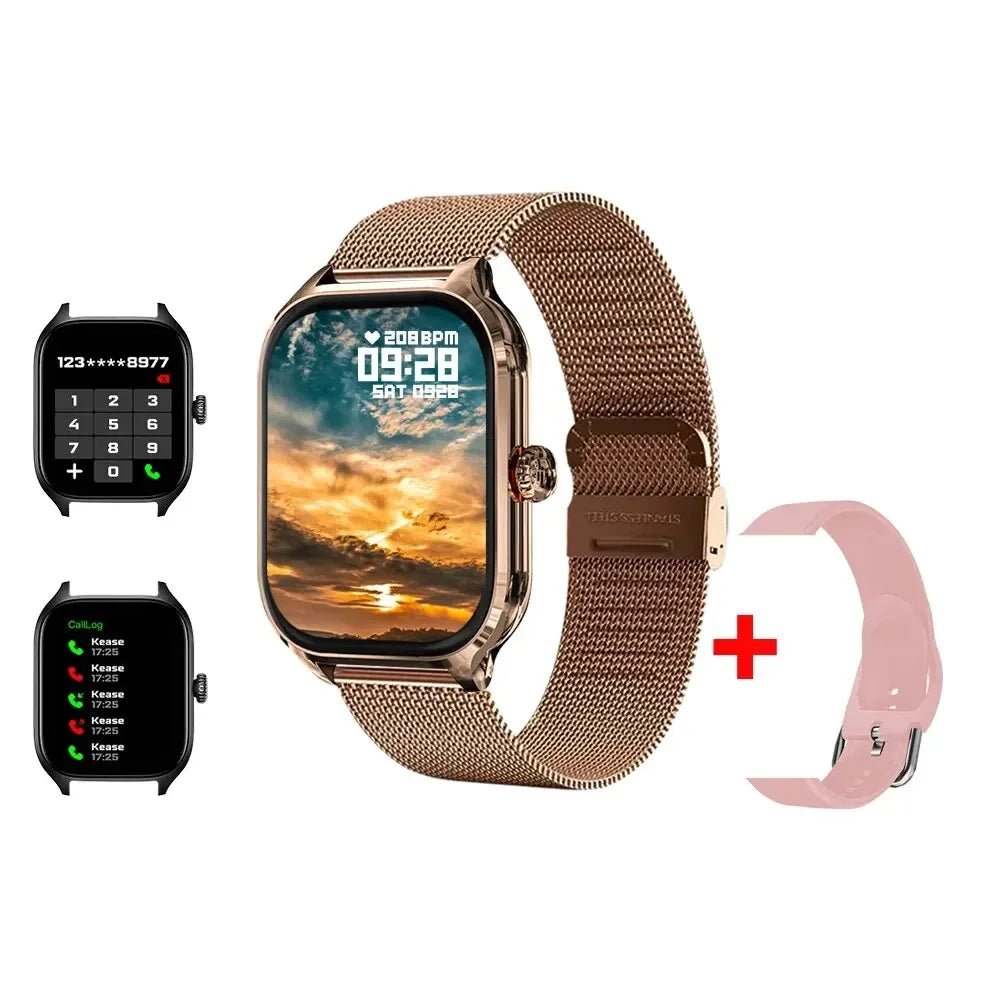 H9 New Smart Watch 2.01 Inch HD Display Answer Make Call Message Preview Sport Modes DIY Dial Weather Forecast for Men Women Allinoneshop-24