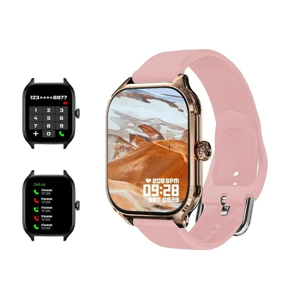 H9 New Smart Watch 2.01 Inch HD Display Answer Make Call Message Preview Sport Modes DIY Dial Weather Forecast for Men Women Allinoneshop-24