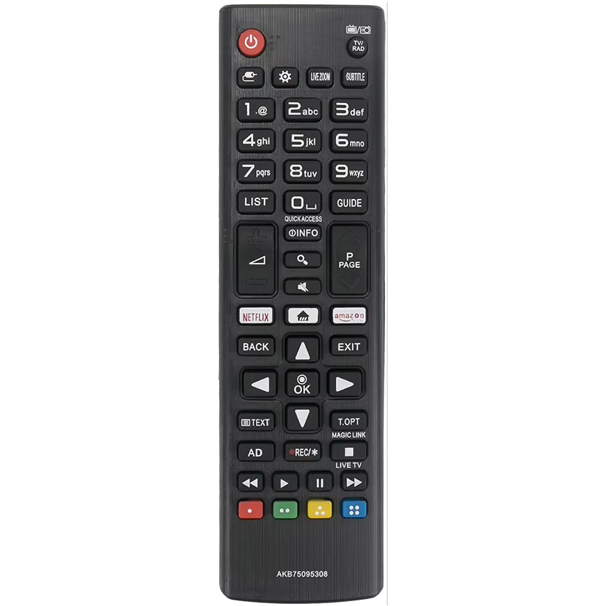 HIGH QUALITY ABS REMOTE CONTROL AKB75095308 for LG SMART TV 433MHZ Allinoneshop-24