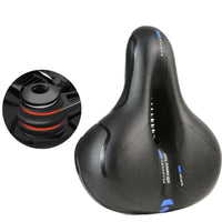 Hollow Breathable Bicycle Saddle MTB Road Bike Saddle Shock Absorbing Comfortable Big Butt Bike Seat Bicycle Accessories Allinoneshop-24