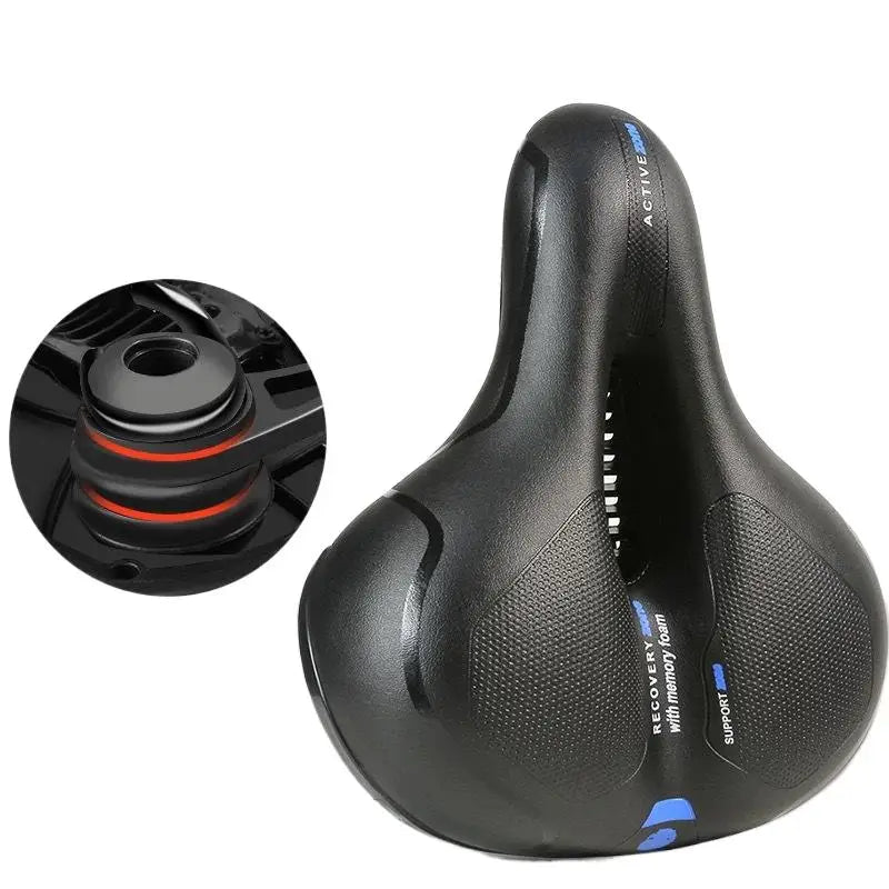 Hollow Breathable Bicycle Saddle MTB Road Bike Saddle Shock Absorbing Comfortable Big Butt Bike Seat Bicycle Accessories Allinoneshop-24