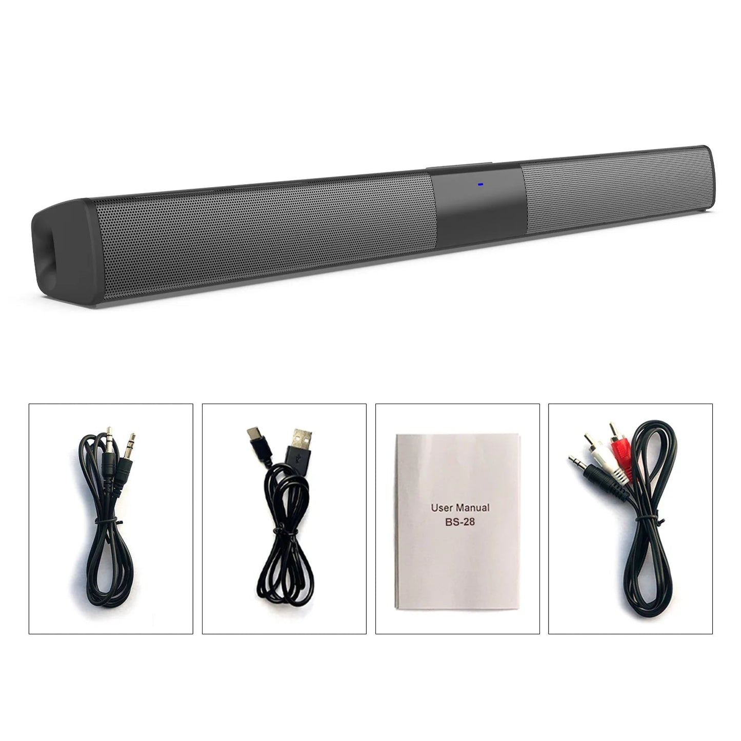 Home Theater Sound System Bluetooth Speaker Computer Speakers for TV Soundbar Box Subwoofer Radio Music Center Boom Box Column Allinoneshop-24