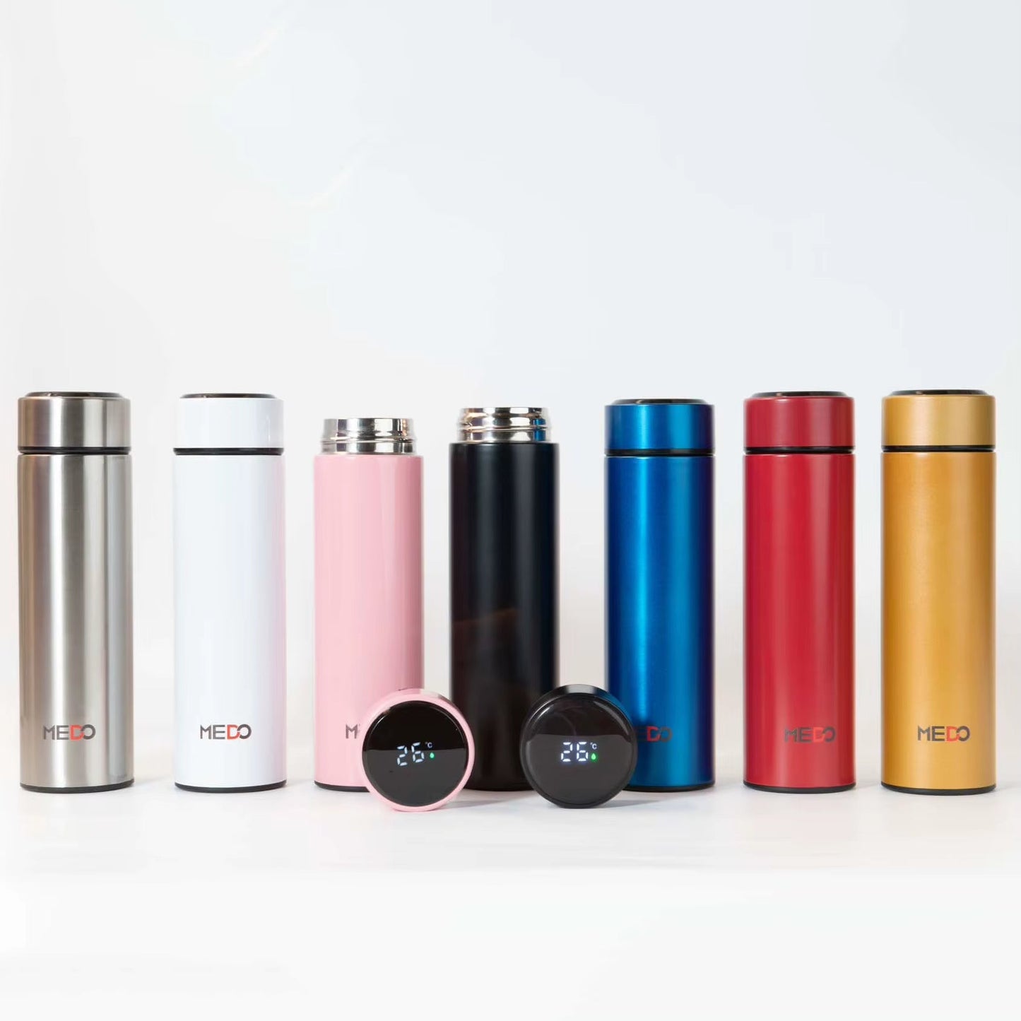 Hot Sell 500ML Fahrenheit Smart Stainless Steel Double Insulated Vacuum Thermo Water Bottle with LED Temperature Display Allinoneshop-24