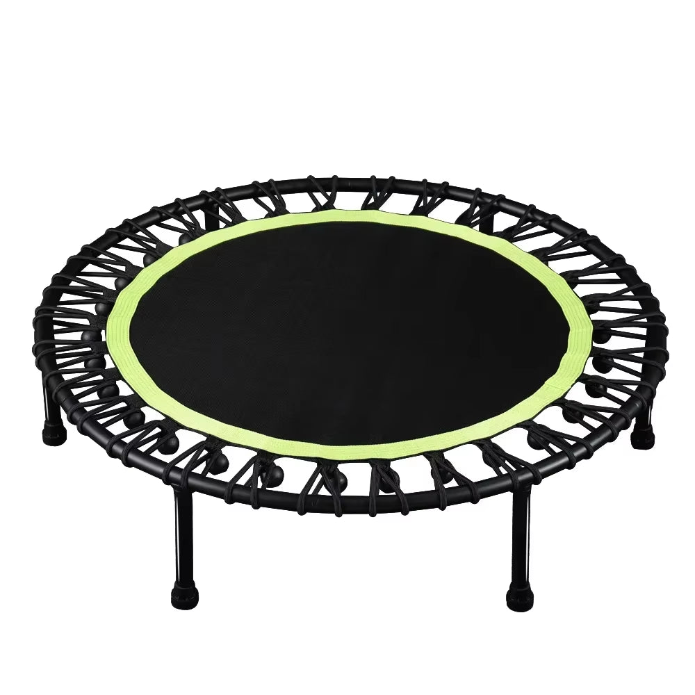 Indoor Elastic round Trampoline with Handle Fitness Gym Equipment Mini Trampoline Fitness Jumping Allinoneshop-24