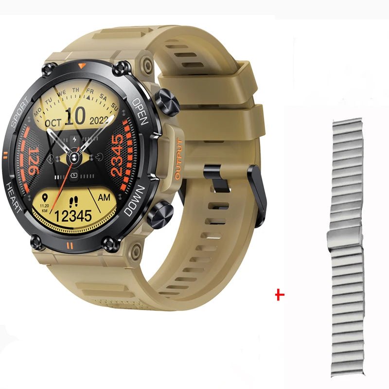 K56PRO Smart Watch Men Fitness Tracker Bluetooth Call Smartwatch Sport Modes Heart Rate Blood Pressure Monitor for Android IOS Allinoneshop-24