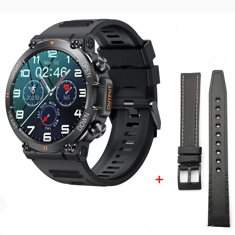 K56PRO Smart Watch Men Fitness Tracker Bluetooth Call Smartwatch Sport Modes Heart Rate Blood Pressure Monitor for Android IOS Allinoneshop-24