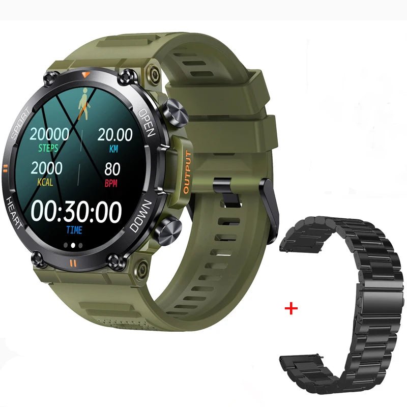 K56PRO Smart Watch Men Fitness Tracker Bluetooth Call Smartwatch Sport Modes Heart Rate Blood Pressure Monitor for Android IOS Allinoneshop-24
