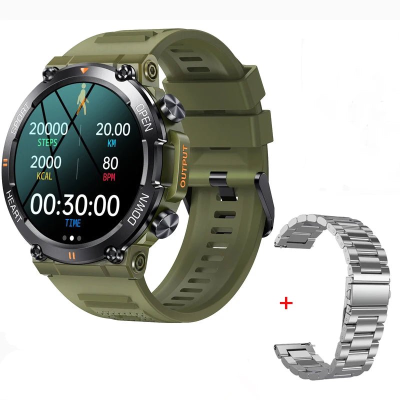 K56PRO Smart Watch Men Fitness Tracker Bluetooth Call Smartwatch Sport Modes Heart Rate Blood Pressure Monitor for Android IOS Allinoneshop-24