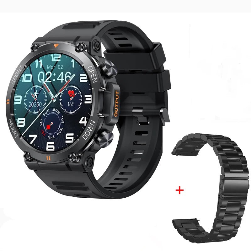 K56PRO Smart Watch Men Fitness Tracker Bluetooth Call Smartwatch Sport Modes Heart Rate Blood Pressure Monitor for Android IOS Allinoneshop-24