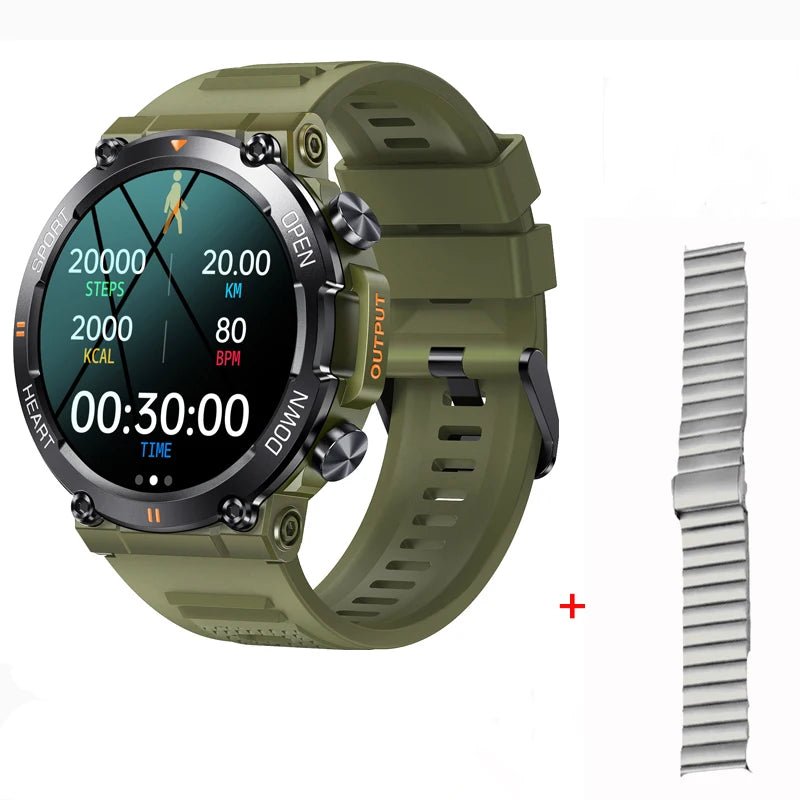 K56PRO Smart Watch Men Fitness Tracker Bluetooth Call Smartwatch Sport Modes Heart Rate Blood Pressure Monitor for Android IOS Allinoneshop-24