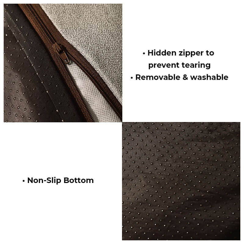 Large Thick Scratch-Resistant Spine Protection Dog Cushion Bed Allinoneshop-24