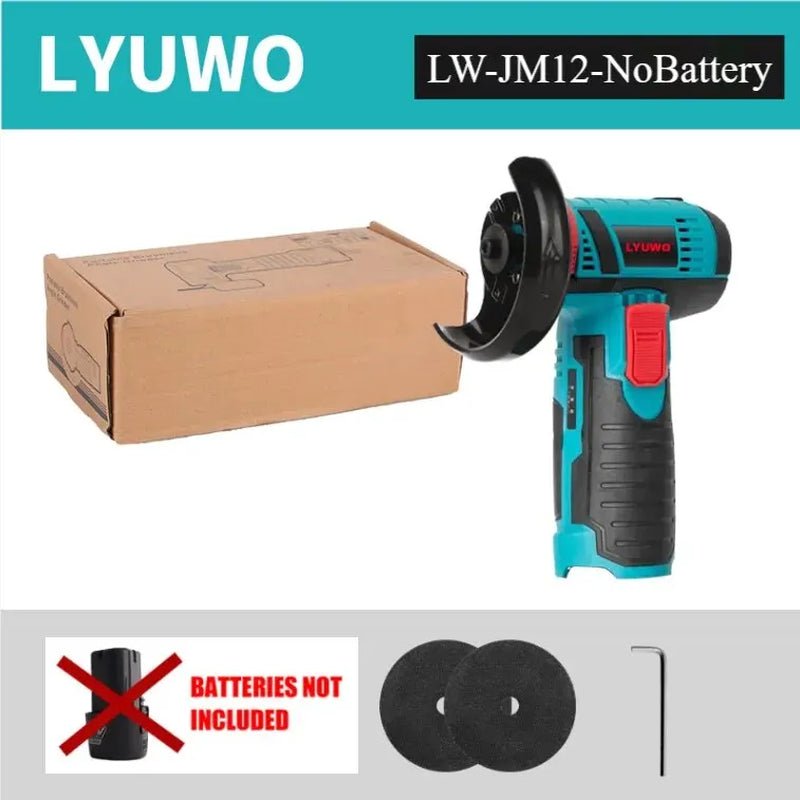 LYUWO Micro Angle Grinder, Filling Grinder for Diamond Cutting, Wireless Power Tool, 12V Allinoneshop-24