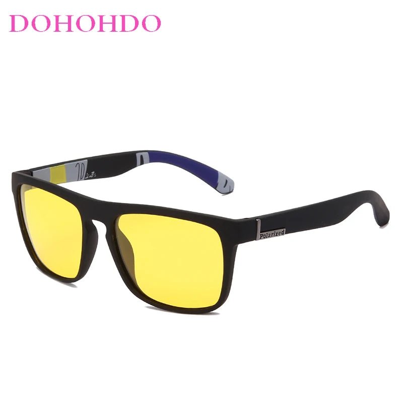 Men Night Vision Glasses Women Polarized Sunglasses Yellow Lens Anti-Glare Goggle Night Driving Sunglasses Eyewear UV400 Allinoneshop-24