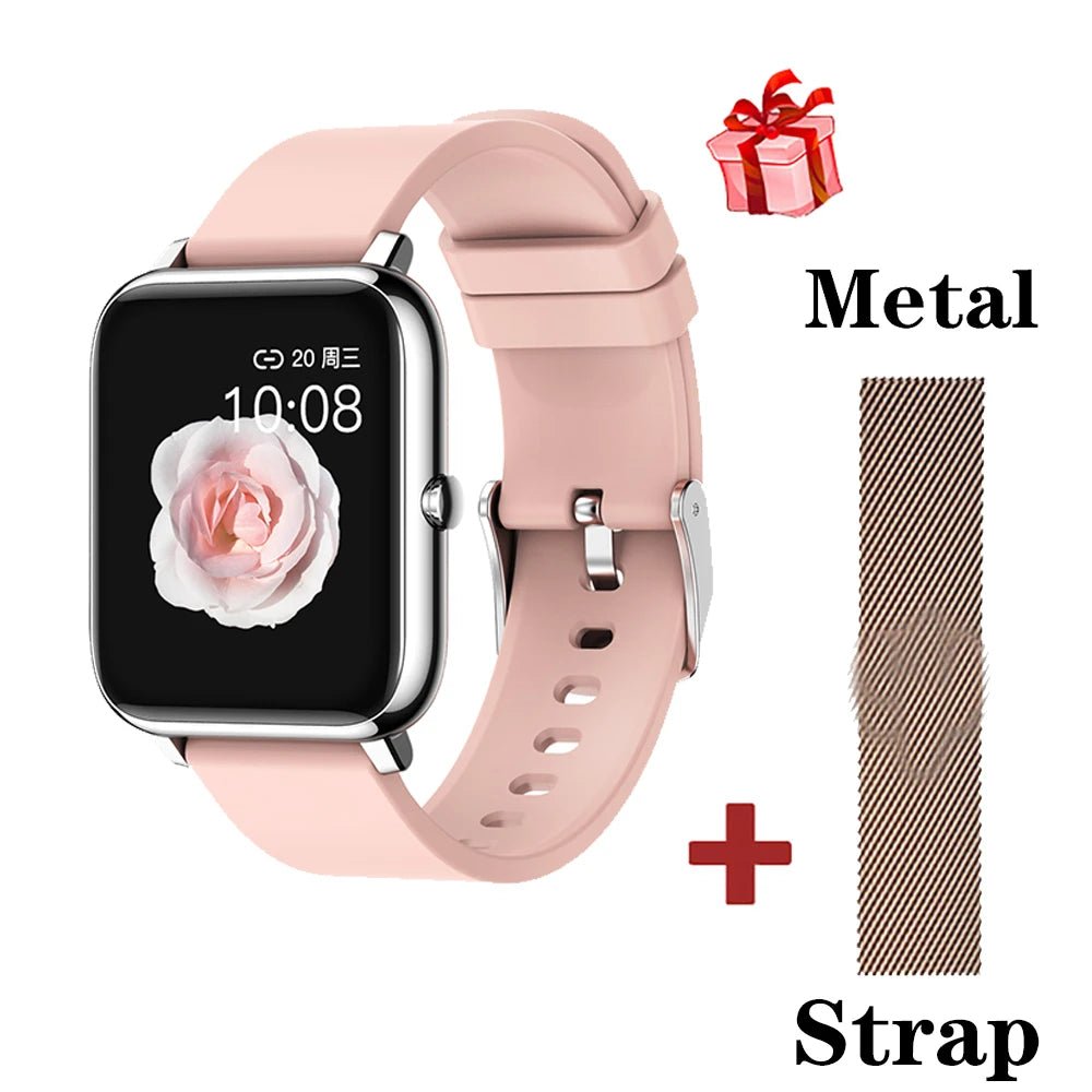 New Phone Reminder Smart Watch Men Women Sports Clock Fitness Tracker Heart Rate Sleep Monitor Waterproof Music Lady Smartwatch Allinoneshop-24