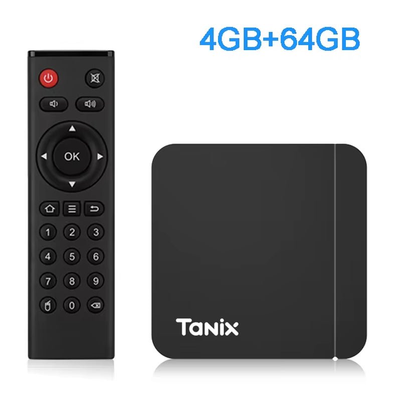 Original Tanix W2 Android 11 TV Box Amlogic S905W2 2G/16G AV1 BT TVBOX 2.4G&5G Dual Wifi 4K HD Set Top Box 4G/64G Media Player Allinoneshop-24