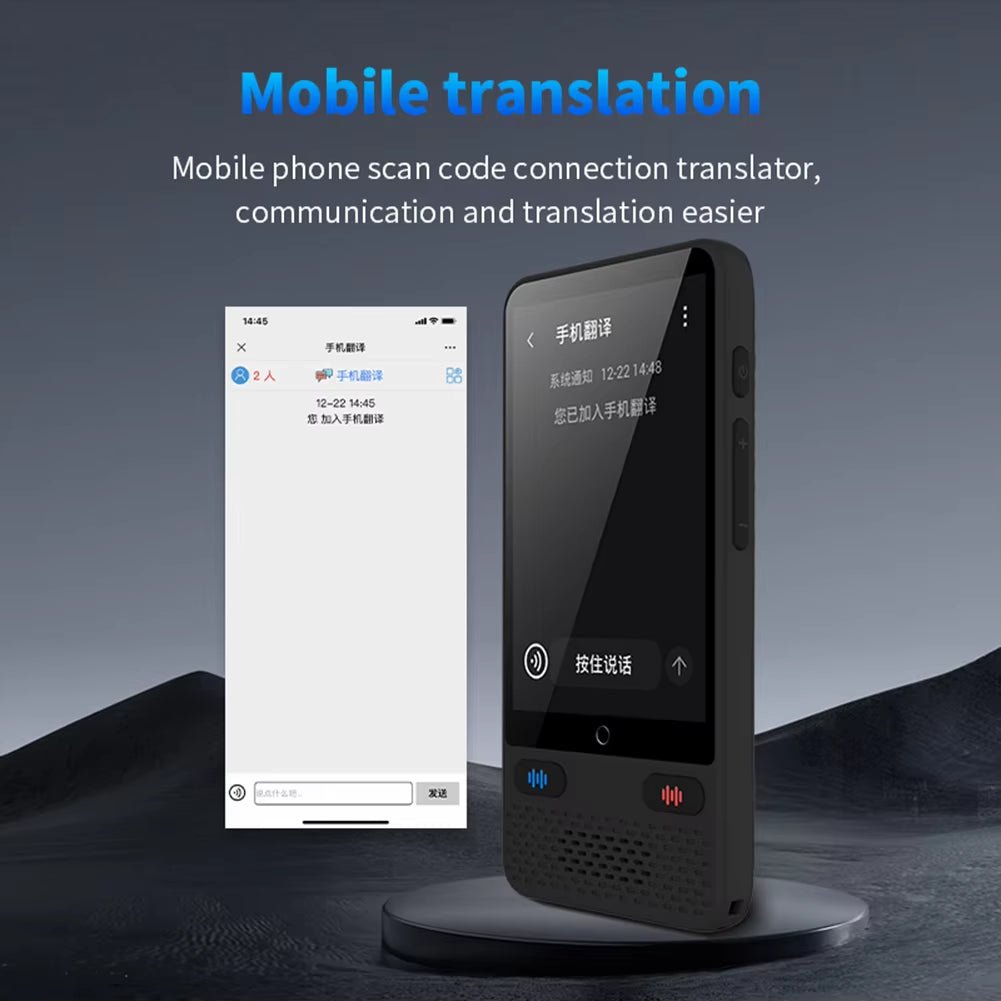 Portable Language Translator Device 138 Real-Time Languages Instant Voice Translator with Online Offline Translation Allinoneshop-24
