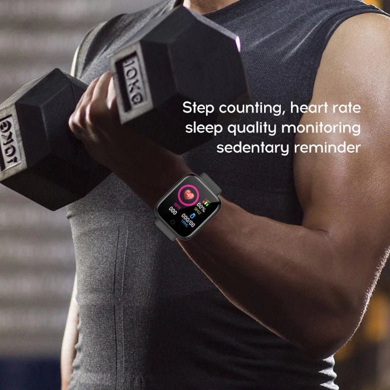 Pro Smart Watch Bluetooth Fitness Tracker Sports Watch Heart Rate Monitor Blood Pressure Smart Bracelet for Android IOS Allinoneshop-24
