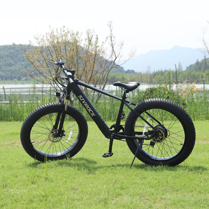 Professional Electric Bike for Adults, 26 X 4.0 Inches Fat Tire Electric Mountain Bicycle, 1000W Motor 48V 15Ah Ebike for Trail Riding, Excursion and Commute, UL and GCC Certified Allinoneshop-24